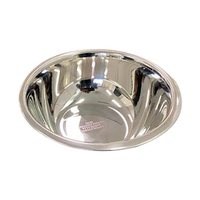 Livingstone Stainless Steel Bowl, 22G, Outer Diameter 217 x 77(D) mm, Inner Diameter 195mm, Each