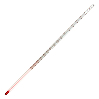 Livingstone Laboratory Thermometer Red Spirit