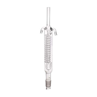 Simax Condenser, Coil Acc. Dimroth, with Two Socket Joints 29/32, 600(L) mm, Borosilicate Glass, Each Each