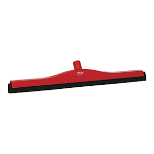 Vikan Floor Squeegee, With Replacement Cassette, 40 x 110 x 600mm, Red, Each Each