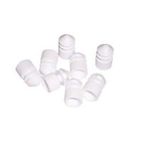 Caps with tongues for 12 mm Tube-Red 1000/Bag Bag