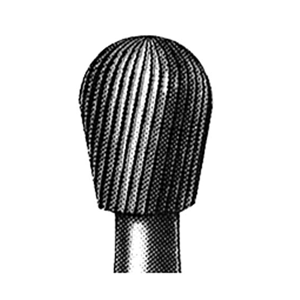 Ash Steel Burs, Pear, RA Size I 41F, 6/Pack Pack