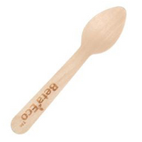 BetaEco Wooden Teaspoon, 110mm, FSC Certified, Coated, 100 Pieces/Pack, 1000 Pieces/Carton Carton