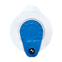 Ambu Blue Sensor L ECG Electrodes, Offset Connector, 25 Pieces/Pack