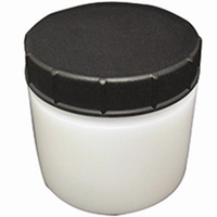 Pot For Deluxe Spray Gun with Lid, 300 Ml Each