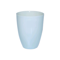Livingstone Crucible without Lid, 25mL, 36 x 46(H) mm, High Wall, Porcelain, 20 Pieces/Box Box