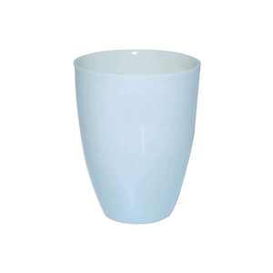 Livingstone Crucible without Lid, 25mL, 36 x 46(H) mm, High Wall, Porcelain, 20 Pieces/Box Box