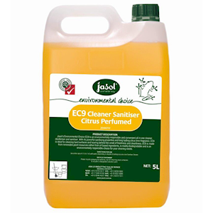 Jasol Cleaner Sanitiser, 5L Bottle, GECA Certified, Each Each