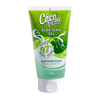 Coco Island Aloe Vera Gel 97pct, 150ml, Each