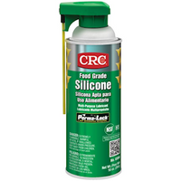 CRC Food Grade Silicone Spray, Multipurpose Lubricant, 284 grams, Each Each