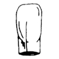 Caulk type crowns D2 loose Each