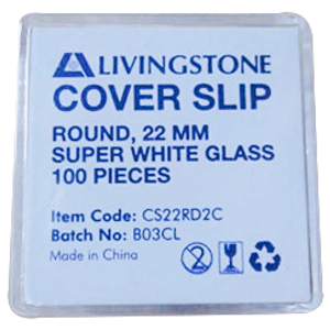 Livingstone Microscope Cover Slip