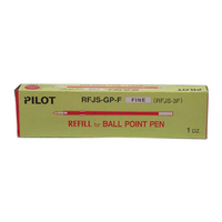 PEN REFILLS PILOT RFJS-GP-F RED BOX/12 Box