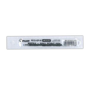 PEN REFILLS PILOT RFJS-GP-M M BLACK BOX/12 Box