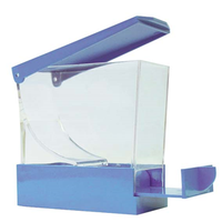 COTTON ROLL DISPENSER BLUE Each