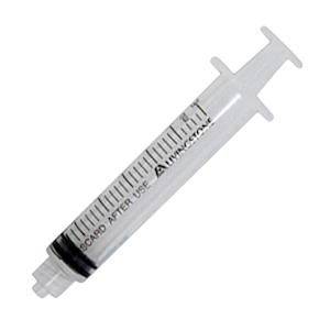 Livingstone Syringe, 3ml, Luer Lock Tip, Latex Free, Hypoallergenic, Non-Sterile, Loose
