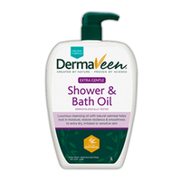 Dermaveen Oatmeal Shower and Bath Oil, 1 Litre, Each
