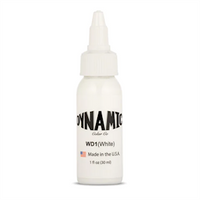 Dynamic Ink, White, 1 Oz, Each Each