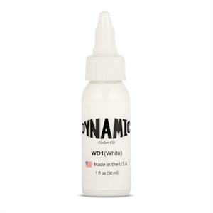 Dynamic Ink, White, 1 Oz, Each Each