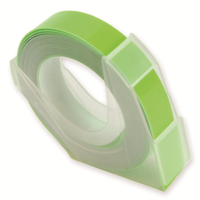 TAPEWRITER TAPE DYMO 9MMX2M FLURO GREEN EA Each
