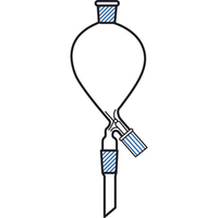 Funnel Dropping Pear Cone Stem Socket and Cone 14/23 25ml Each