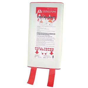 Fire Blanket 1 metre X 1 metre Inch Pull-Down Case Each