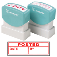 XSTAMPER 1562 POSTED DATE/BY RED EACH Each
