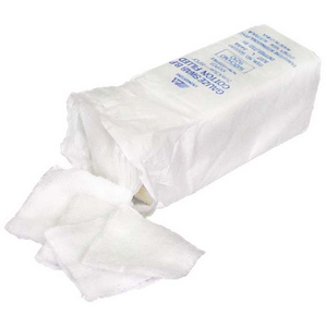 Gauze Swabs Cotton Filled 5 x 5 x 8-Ply 100/Pack