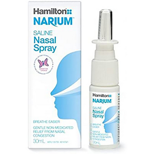 Out of Date, Hamilton Narium Nasal Mist, 30ml Bottle, Each, Original Unopened Condition, Price Discounted, While Stocks last Each