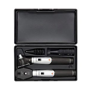 Heine Mini 3000 Set LED, Ophthalmoscope, Otoscope, 2 Battery Handles, Each