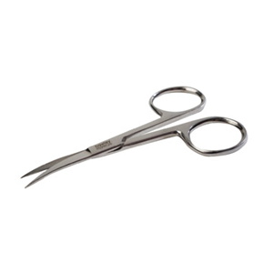Hawley Curved Cuticle Scissors, Stainless Steel, 90mm, 19 grams, Each Each