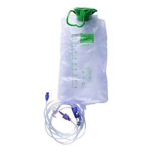 Kangaroo Joey ENPlus Spike Pump Set with 1000mL Flush Bag Port, Sterile, Each