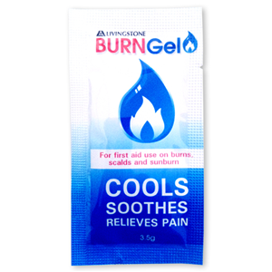 Out of Date, Livingstone Cool Gel, 3.5grams, for Instant Pain Relief of Burns Scalds Sunburn, Sterile, Each, Discounted While Stocks last Loose