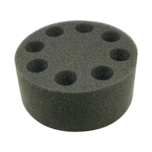 Variable Attachment, 8 Tubes x 20mm, Tube Attachment for (400.101.001) Orbital Shaker & (400.101.050) Microplate Shaker, Each