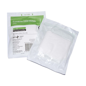 Aerowound Combine Dressing, 20 x 20cm, Nonwoven, Sterile, Loose