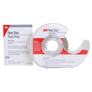3M Red Dot Skin Preparation Abrader Tape, 18mm x 5m, 1 Roll/Bag