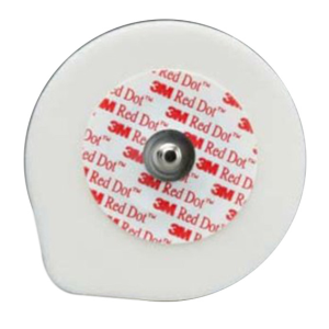 3M Red Dot ECG Monitoring Electrodes with Foam Tape & Sticky Gel