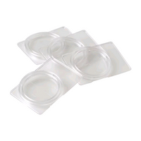 Millipore Petrislide, Hold 47mm Filter, Non-sterile, Polystyrene, Clear, 100 Pieces/Pack