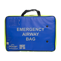 Micragard Resus Scram Bag, 35 x 48 x 13 cm, Weatherproof, Grab Handles, Elastic Loops, Blue, Each Each