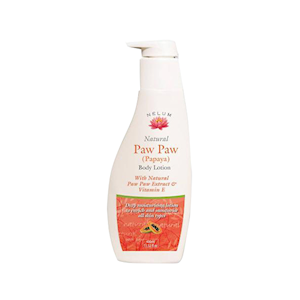 Nelum Natural Body Lotion 500ml, Paw Paw Extract, Moisturising, Each