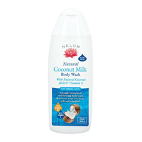 Nelum Body Wash 280ml, Coconut Extract, Hydrating, Creamy Lathering Wash, Each