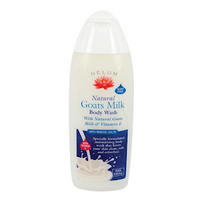 Nelum Body Wash 280ml, Goats Milk, Nourishing, Gentle Moisture-Rich Cleanser, Each