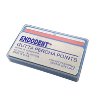 Endodent Absorbent Paper Points, ISO Size No. 55, Biodegradable, Sterile, Red, 200/Cell Pack Pack