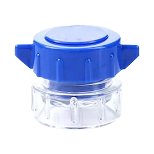 Livingstone Pill Crusher, PS, 70 x 49 x 45mm, Dual Storage Compartment, Blue, Each Each