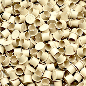 PLA Wide Base Ink Cap, 28mm, 80/Bag Bag