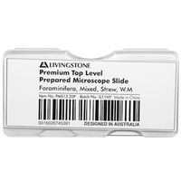 Livingstone Premium Top Level Slide, Foraminifera, Mixed, Strew, W.M, Each Each