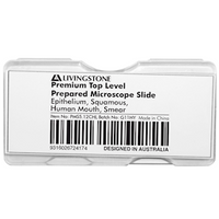 Livingstone Premium Top Level Prepared Slide, Epithelium, Squamous, Human Mouth, Smear, Each Each