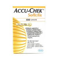 Accu- Chek Soft Clix Lancets, 100 Pieces/Box Box