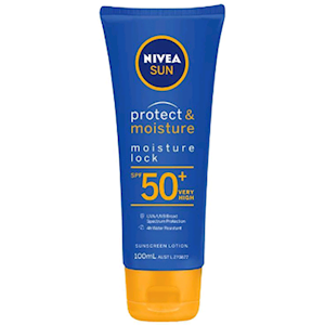 Out of Date, NIVEA MOISTURE LOCK SPF50+ SUNSCREEN LOTION 100ML EA, Original New Condition, Big Discount, Limited Stock