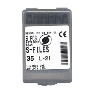 Liv S Files 21mm #35 6/bx Cc Box